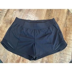 Lululemon Black Running Shorts Size 14 Tall